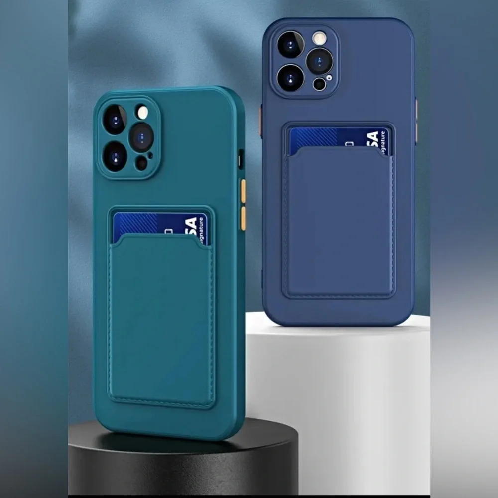 NEW!! iPhone 15 Pro Max Card Slot Case ✨✨ - BLACK